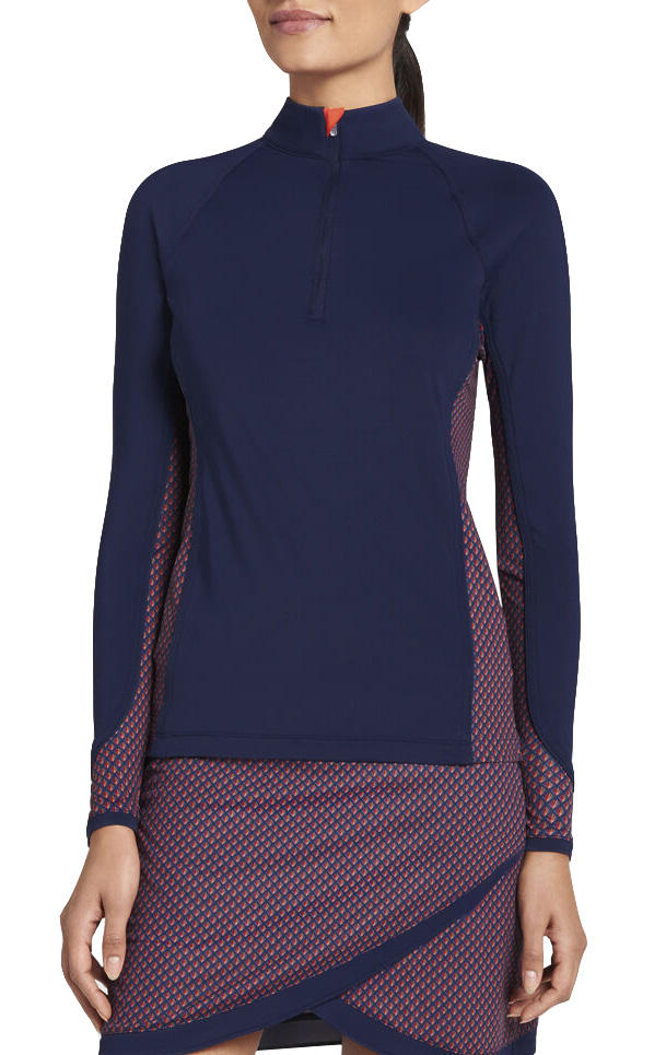 Peter Millar Women's Lightweight Sun Deco Print Comfort Golf Base